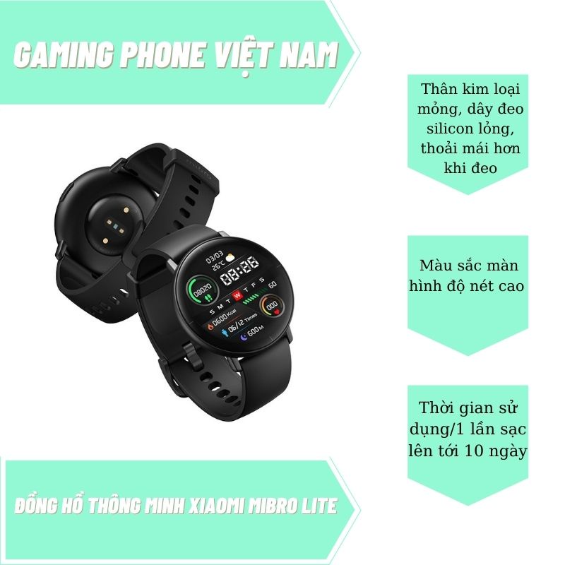 Đồng hồ thông minh Xiaomi Mibro lite
