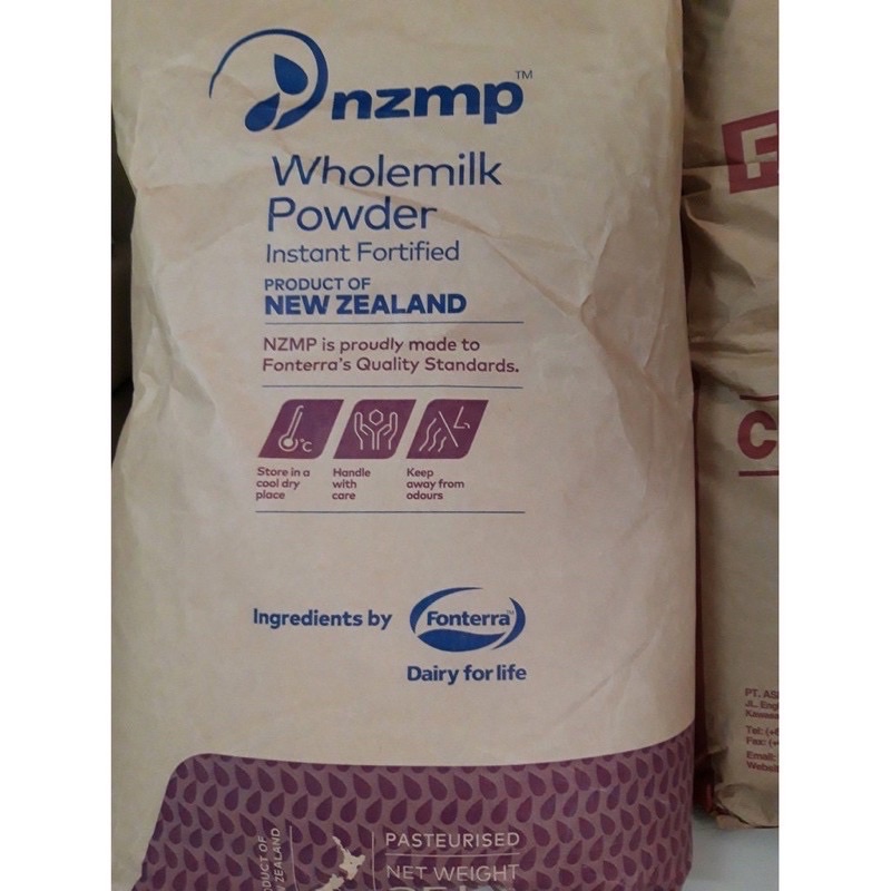 Sữa bột nguyên kem New Zealand từ 100g-200g