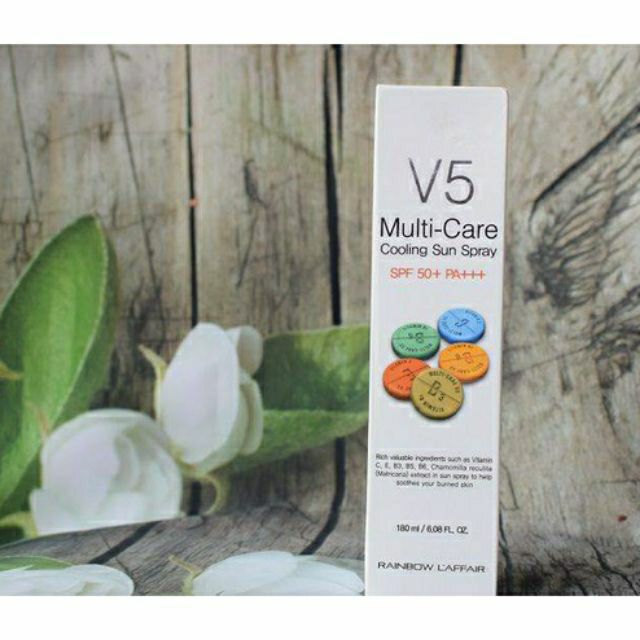 mmm Xịt chống nắng Rainbow Multi-Care V5