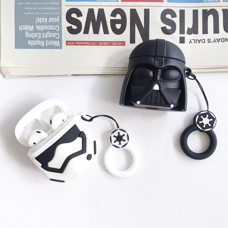 Vỏ Bảo Vệ Hộp Đựng Tai Nghe Airpods Hình Star Wars Cá Tính