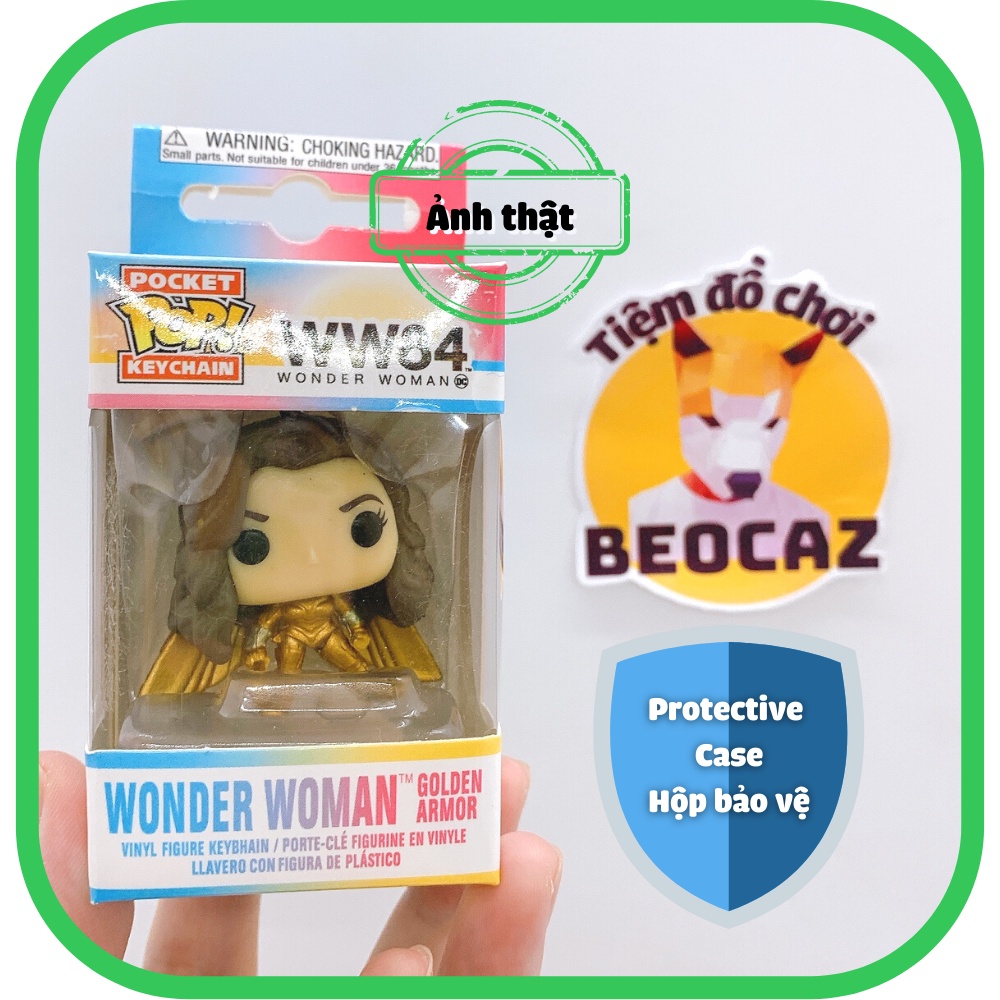 [Full Box] [Tặng Hộp Bảo Vệ] Móc khoá Funko Wonder Woman 1984 Nữ Thần Chiến Binh Gal Gadot Justice League DC