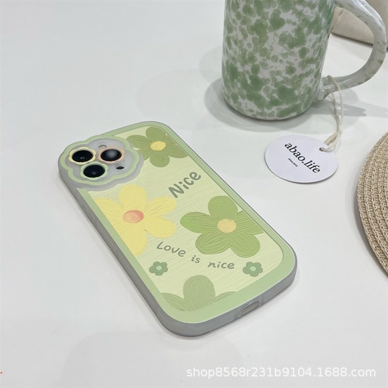 Ốp Điện Thoại Silicon Mềm Hình Hoa Tranh Sơn Dầu Cho Iphone 11 12 13 Pro MAX X XS MAX XR 7 8 Plus Silicone