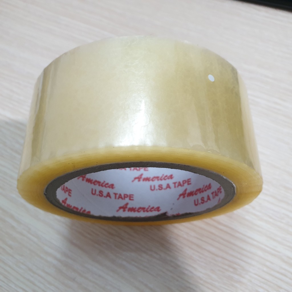 Cuộn Băng Keo Trong OPP 100 Yard (200gr/Cuộn, Khổ 48mm)