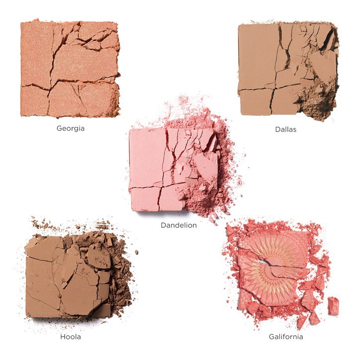 [1/2 Fullsize] Tách set phấn má, tạo khối Benefit Cheek Party Mini Blush & Bronzer Set Hoola Dandelion Galifornia Dallas | BigBuy360 - bigbuy360.vn