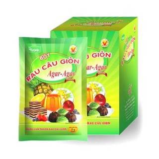 Bột Rau Câu (Giòn - Hoàng Yến hộp 10 gói)
