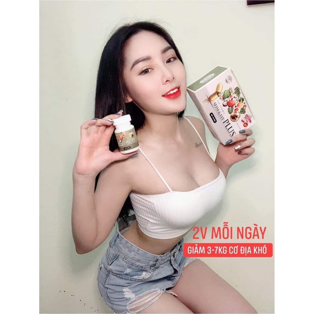 GIẢM CÂN SLIM&FIT PLUS CHÍNH HÃNG, nâng cơ mông hiệu quả ( tặng 10 gói detox trái cây sấy + 2 gel tan mỡ) | BigBuy360 - bigbuy360.vn