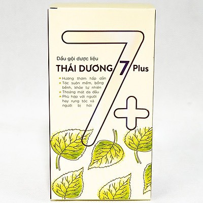 Dầu Gội Thái Dương 7 Plus, 7 ngày không gàu không ngứa, dưỡng tóc ngăn rụng tóc hiệu quả