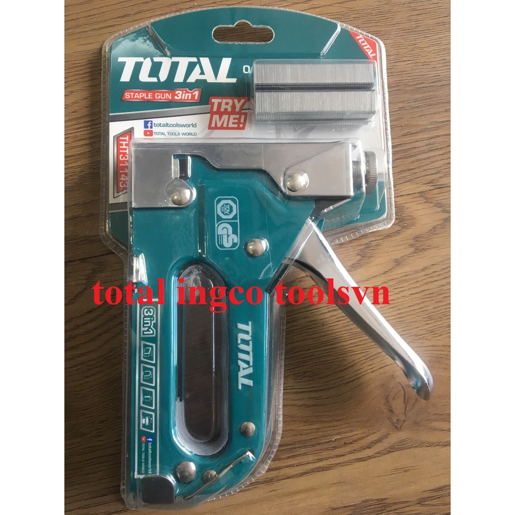 Kềm bấm ghim 3 trong 1 total THT31143