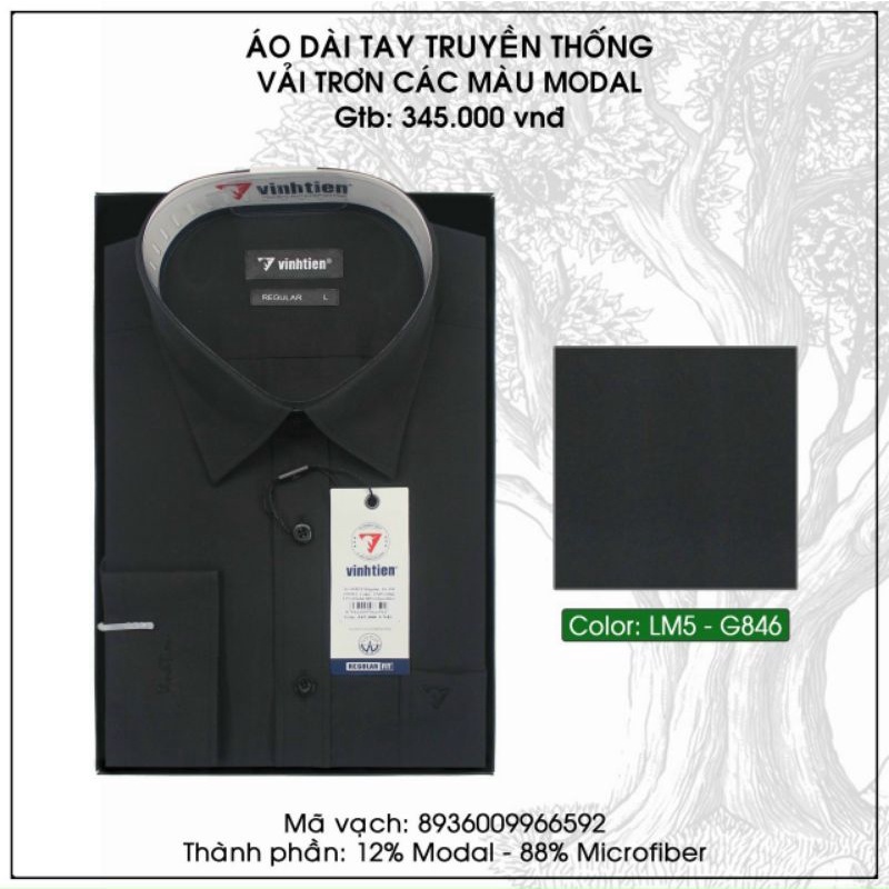 Áo SơMi Màu công sở Trung Niên thương hiệu(VĨNH TIẾN) cao cấp