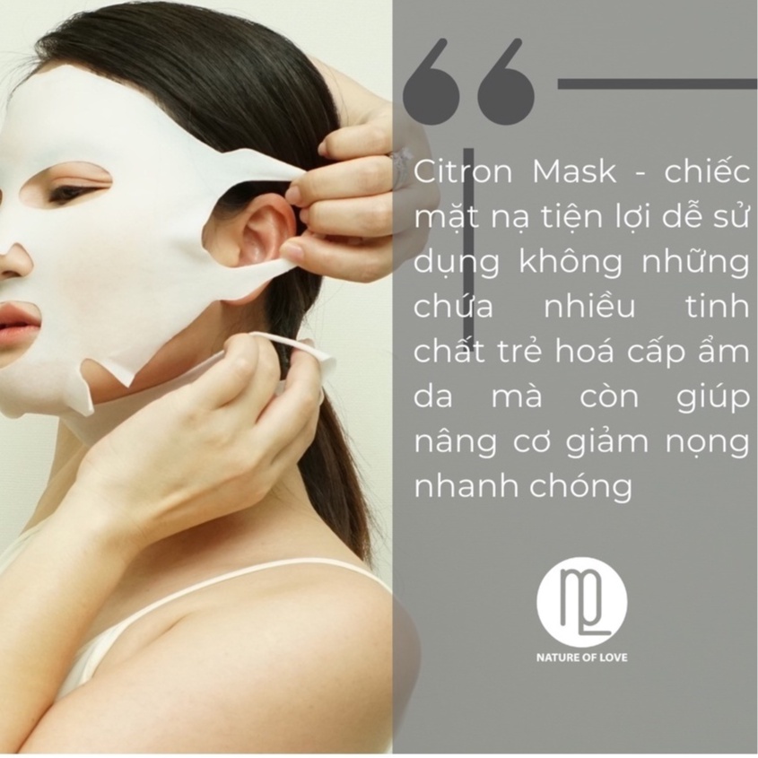 MẶT NẠ CITRON MOISTURE REPAIR-CHỐNG LÃO HOÁ VÀ CĂNG DA