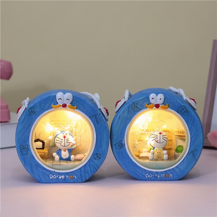 Đèn ngủ Doremon đáng yêu, dễ thương trang trí nhà cửa💕FREESHIP 50k💕 Linh Tinh 10k