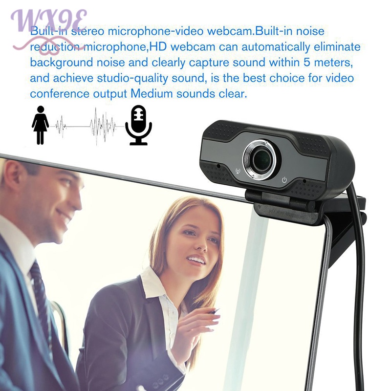 Webcam Wx9E Hd 1080p 85 Góc Rộng 2mp 1920x1080p Cho Máy Tính | BigBuy360 - bigbuy360.vn