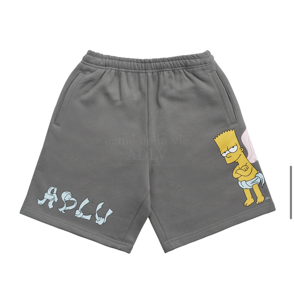 Quần ADLV Angel short ghi xám