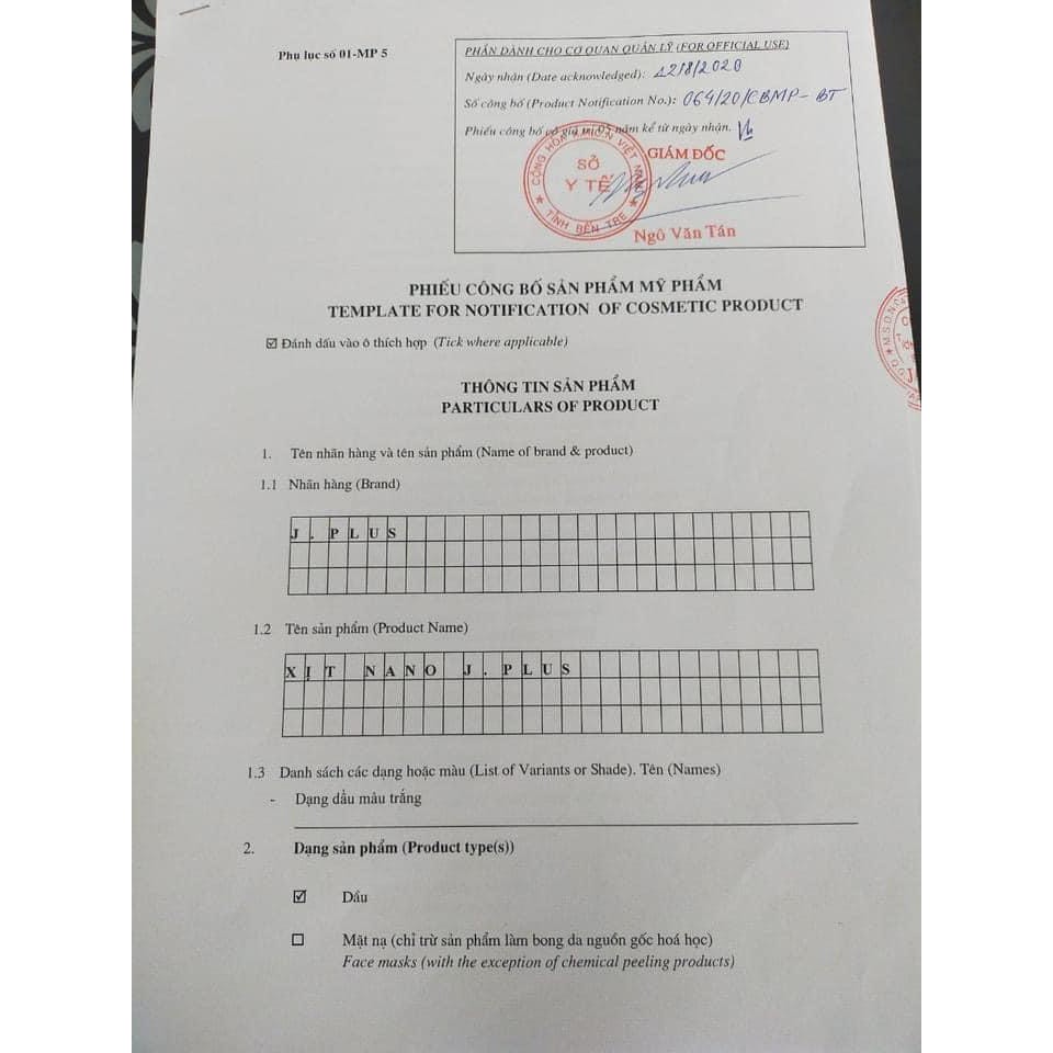 (HoT) Xịt Nano tan mỡ JPLUS | BigBuy360 - bigbuy360.vn