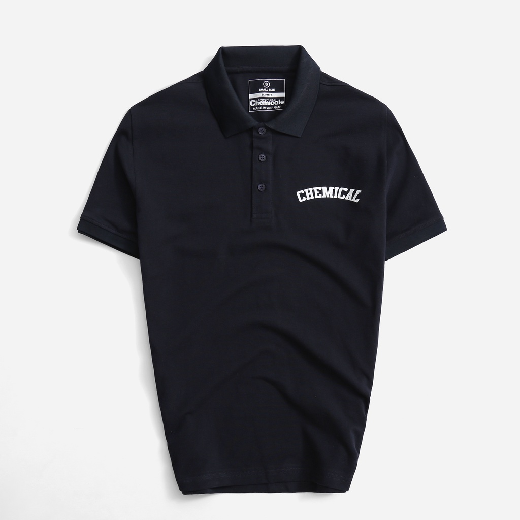 Áo Polo nam cổ bẻ CHEMICAL 2112026 vải cá sấu cotton mềm mịn, chuẩn form, tôn dáng - MENFIT
