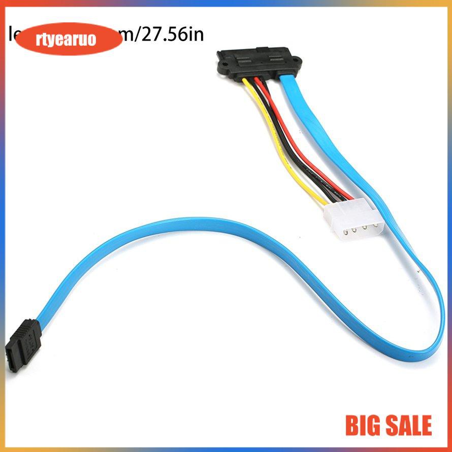 SAS Serial Attached SCSI SFF-8482 to SATA HDD Hard Drive Adapter Cord Cable