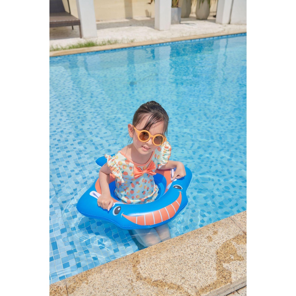 Phao bơi trẻ em |Phao bơi xỏ chân cho bé hình cá mập babyshark ngộ nghĩnh