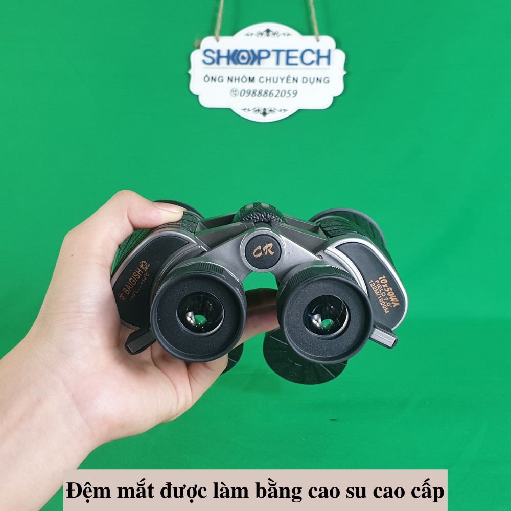 Ống nhòm Baigish 10×50 cao cấp - Chuyên dụng quân sự, du lịch, dã ngoại, quan sát  - Khả năng thu phóng lên đến 10x lần | BigBuy360 - bigbuy360.vn