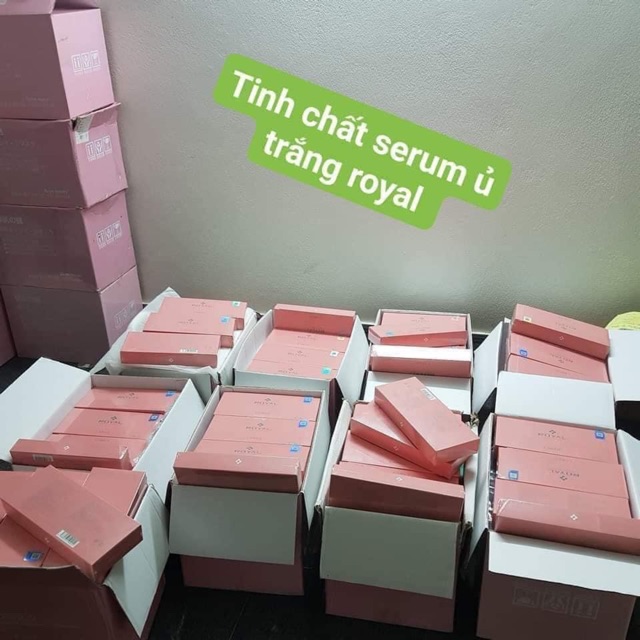 [Mã LAOR21N06 hoàn 8% xu đơn 250K] Serum Nhau Thai Cừu Trắng Da Royal Placenta Aesthetic Pursuit From Bare Skin