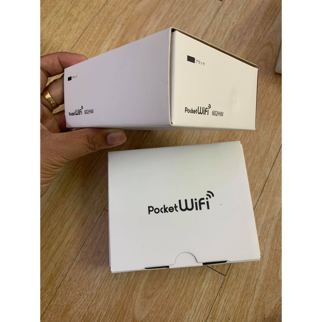 Bộ phát Wifi 4G Pocket 602HW LCD cảm ứng,Hàng nội Nhật Softbank cao cấp nhập khẩu