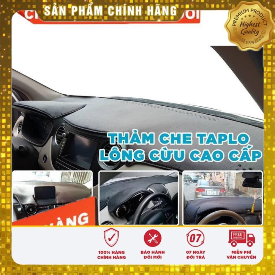 FREE SHIP- Thảm taplo Chevrolet Colorado bằng lông Cừu 3 lớp hoặc Da Cacbon