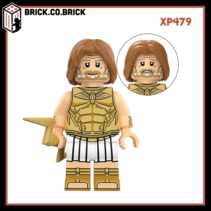 Thần Sấm Thor Love and Thunder Tình Yêu và Sấm Sét Đồ chơi Lắp ráp Nhân vật Thor 4 Jane Foster Zeus Korg Gorr KT1062
