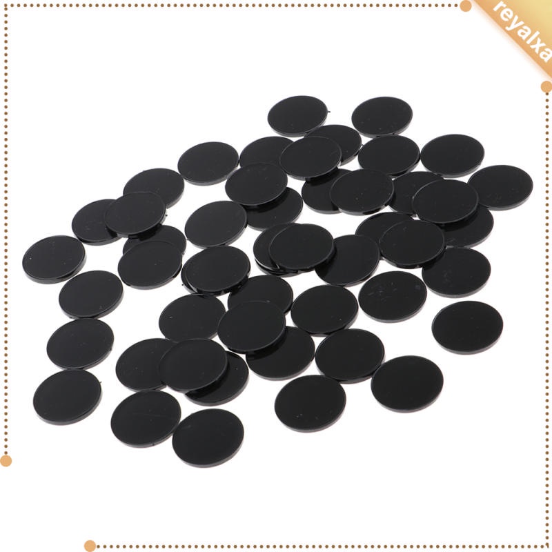 Bộ 50 Đế Nhựa Tròn 22mm Chuyên Dụng Cho Mô Hình RPG Wargame