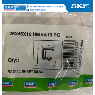 Phớt chặn dầu SKF 25x45x10 HMSA10 RG chính hãng