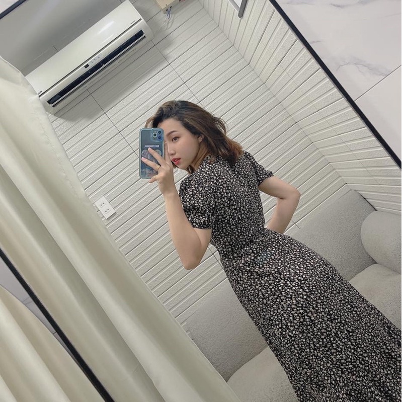 BIGSIZE B58 - ĐẦM HOA LAI BÈO