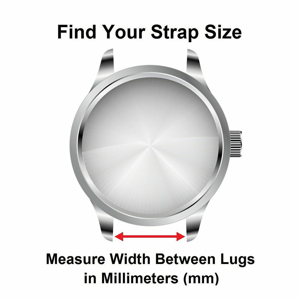 Dây đeo bằng da thật cho đồng hồ nam 18 20 22mm