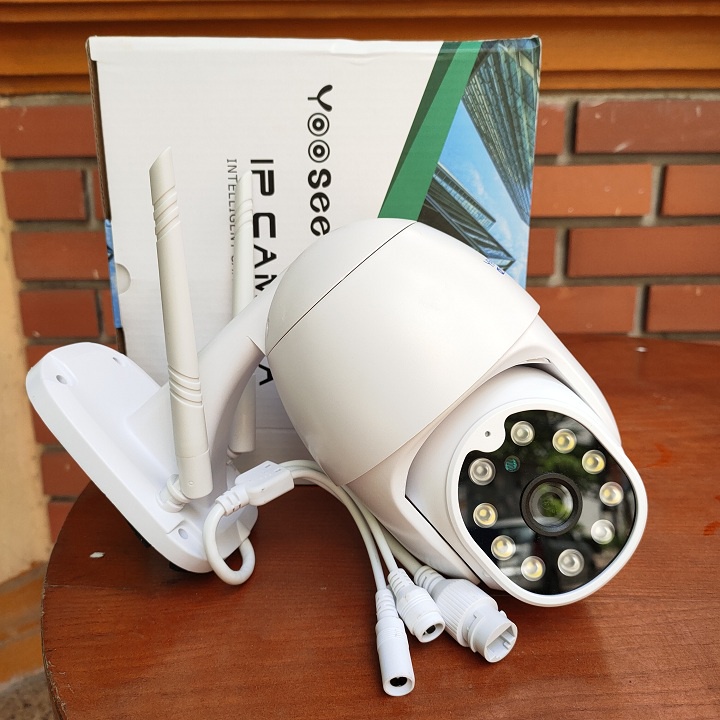 Camera ngoài trời yoosee Ptz 10led 3.0Mpx xoay 360 độ siêu nét, đàm thoại 2 chiều, có màu ban đêm | BigBuy360 - bigbuy360.vn