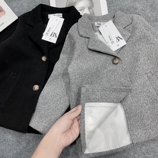 AB265 - ÁO KHOÁC DẠ CHO BÉ CỔ VEST 2 CÚC