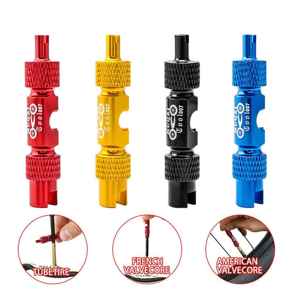 LANFY Dụng Cụ Tháo Lõi Van Xe Đạp Hai Đầu Bằng Hợp Kim Nhôm