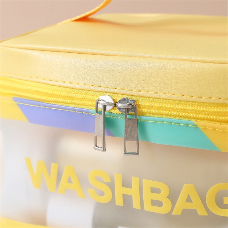 Túi Đựng Mỹ Phẩm Bằng Da pu Chất Lượng Cao Tiện Dụng Khi Đi Du Lịch