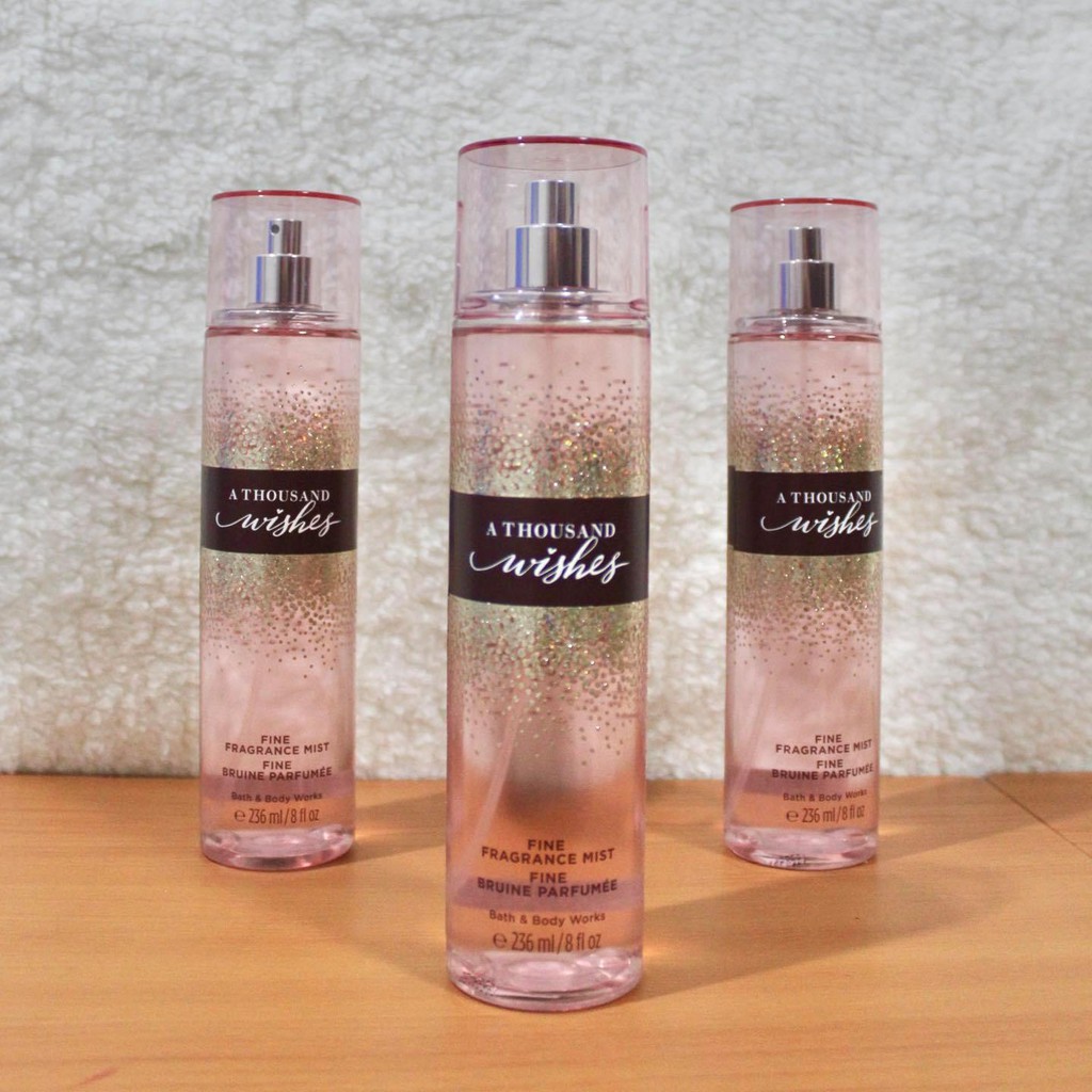 [Auth] Xịt thơm Ánh nhũ Bath and Body Works A Thousand Wishes Diamond Shimmer Mist 30ml/50ml/100ml +𝘿𝙚𝙘𝙚𝙢𝙗𝙚𝙧 𝙎𝙝𝙤𝙥+