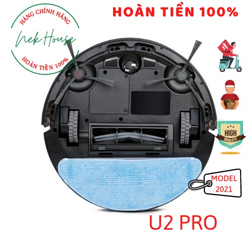 [NEW 2021] ECOVACS DEEBOT U2 PRO - Robot hút bụi quét lau nhà tự động Deebot U2 Pro