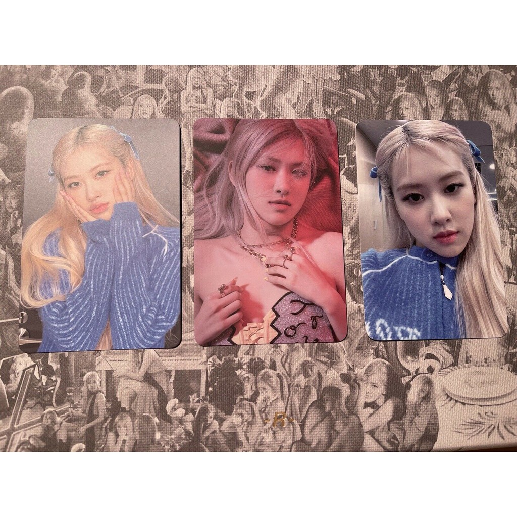 #MéoStore Card pre BLACKPINK Rosé của Ktown4u, Applemusic, Synnara hàng chính hãng có sẵn | BigBuy360 - bigbuy360.vn