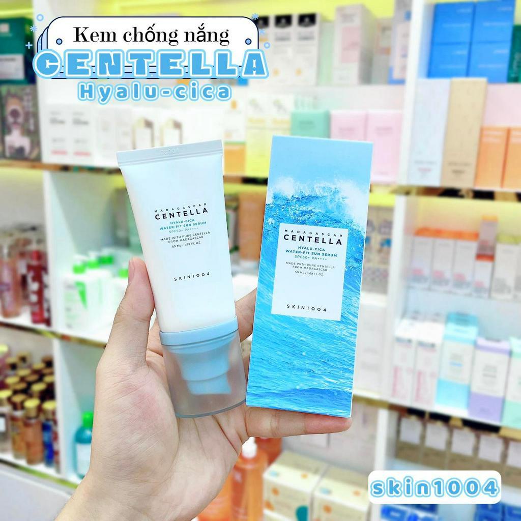 Kem chống nắng SKIN1004 Madagascar Centella Hyalu-Cica Water-Fit Sun Serum 50ml, SPF50+ PA++++