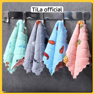 Khăn lau bếp đa năng 2 mặt siêu thấm 💥 free ship 💥, khăn lau đa năng nhà bếp 25x25