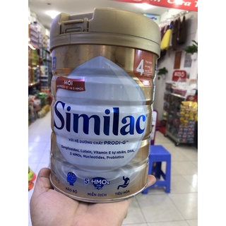 Sua simlac IQ 4 mẫu mới  bổ sung5 HMO  (900g)