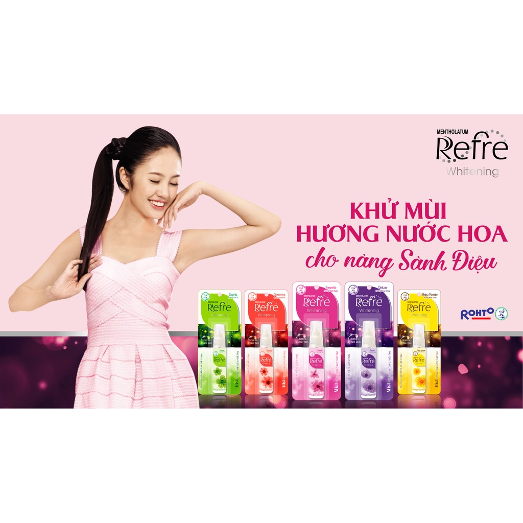 Xịt khử mùi Refre  30ml