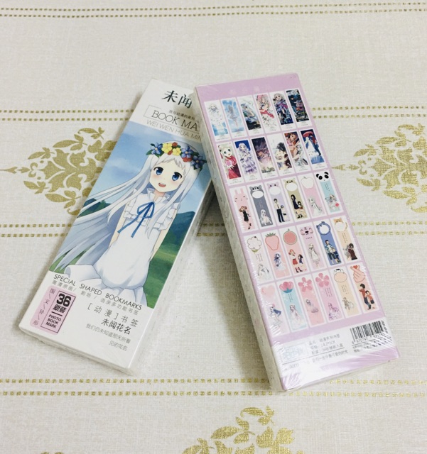 Bộ 36 ảnh bookmark anime 36 tấm ảnh khác nhau