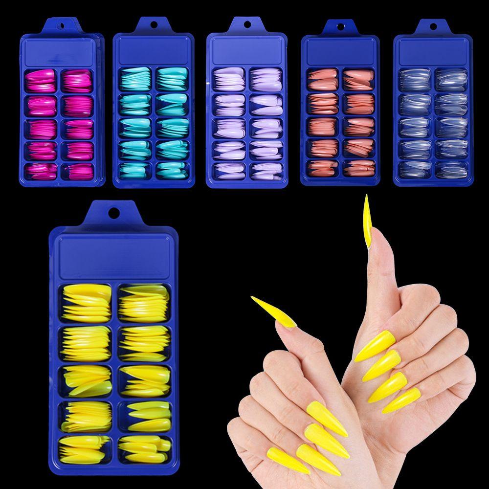 Bộ Móng Tay Giả Cao Gót Gel UV DIY