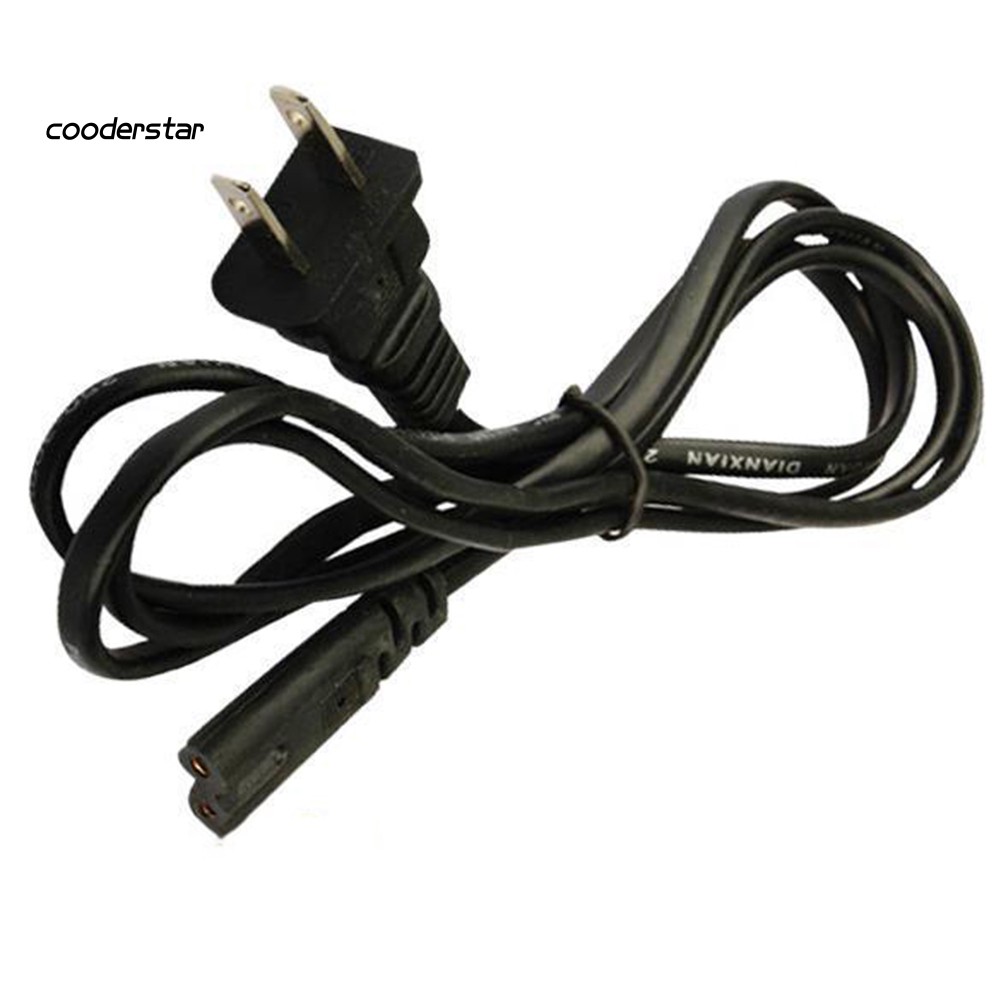 Dây cáp nguồn AC 2 đầu cắm US dùng cho laptop Sony Ps2 Ps3 chất lượng cao