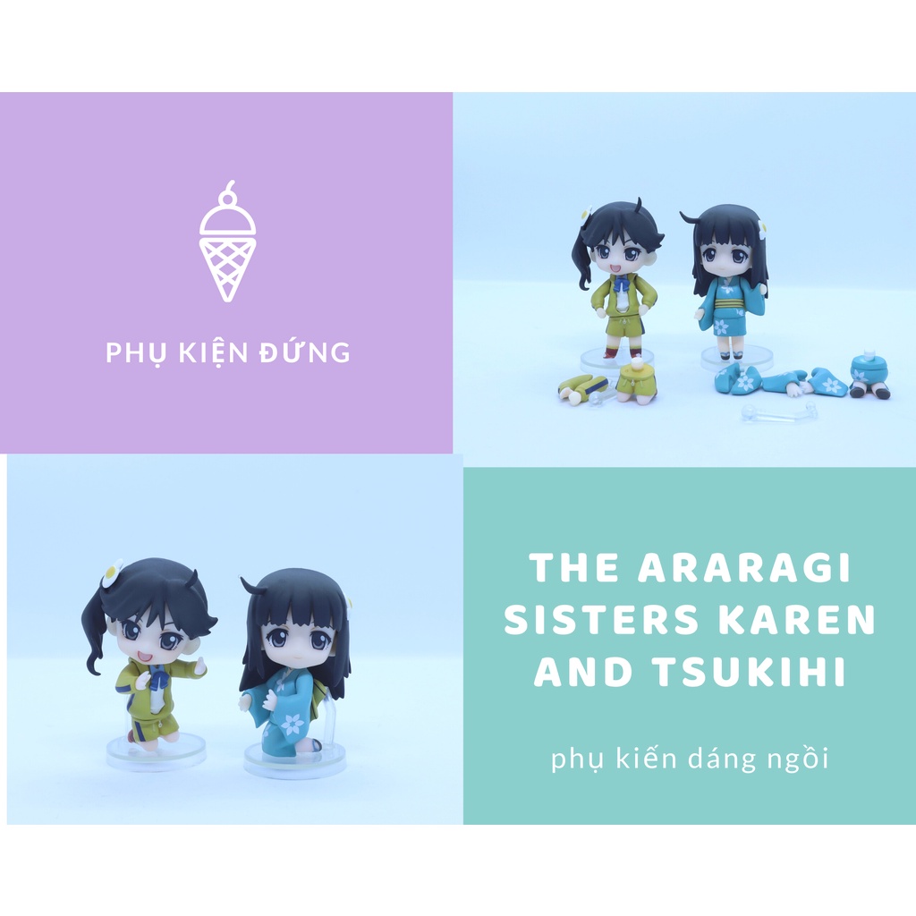 Mô hình chibi Nendoroid Petite: Bakemonogatari Set