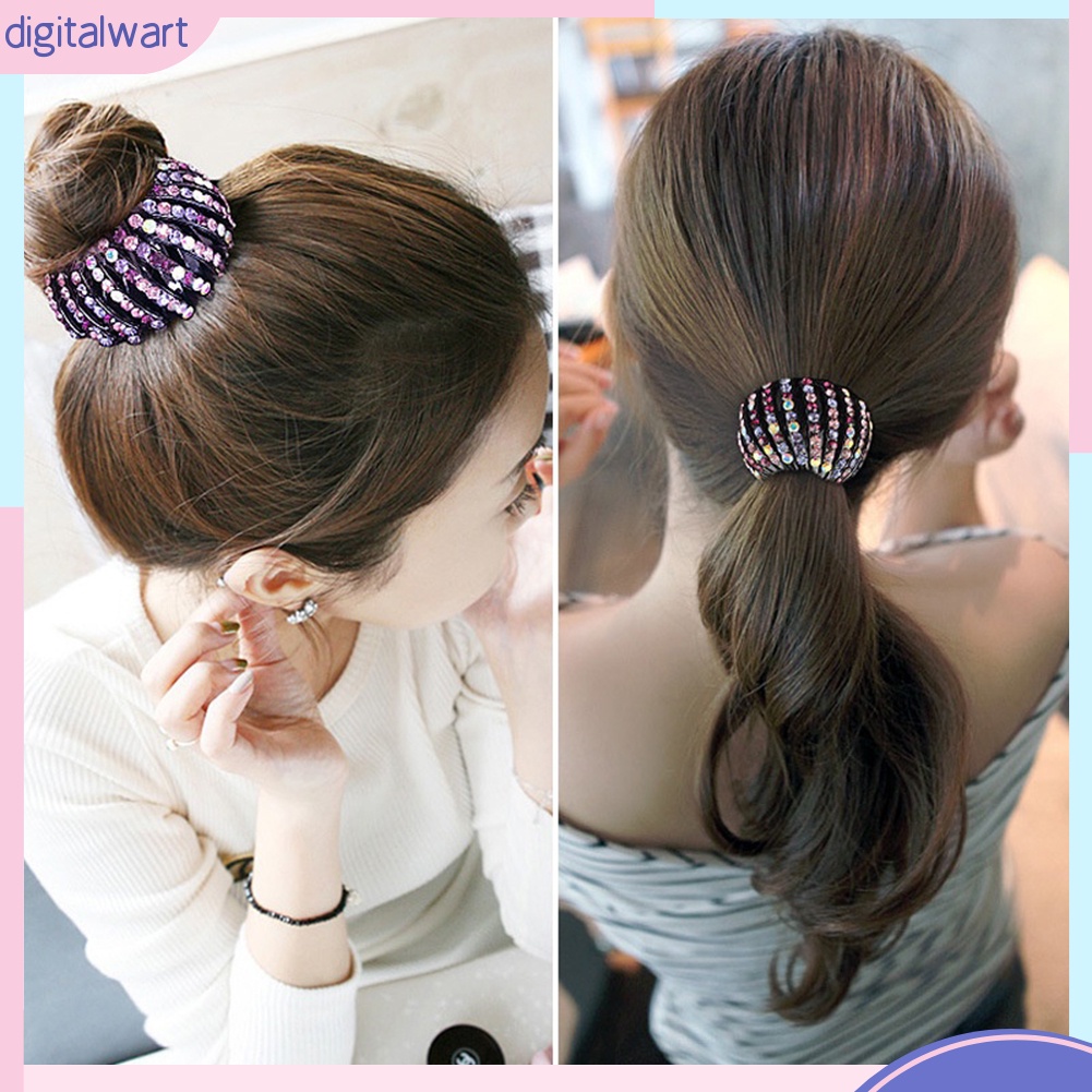 Dụng Cụ Búi Tóc Đính Đá Thời Trang Dành Cho Nữ