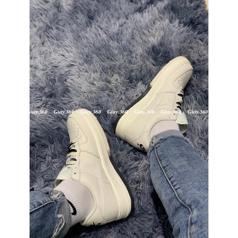 Giày thể thao dây loang âm dương,giày sneaker âm dương độn đế tăng chiều cao ful box