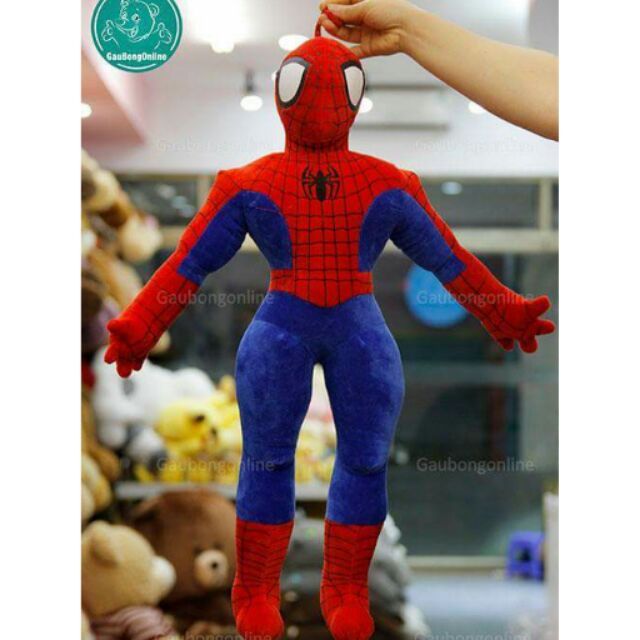 Gối ôm người nhên spiderman