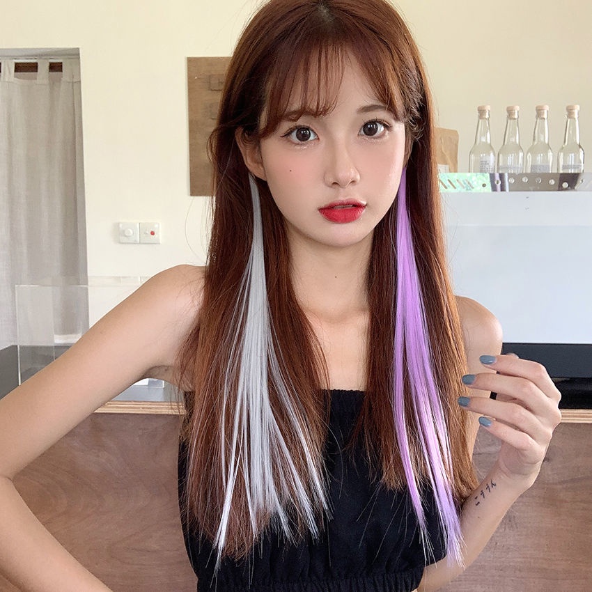 Tóc Nối Dài Màu Sắc Nổi Bật Thời Trang