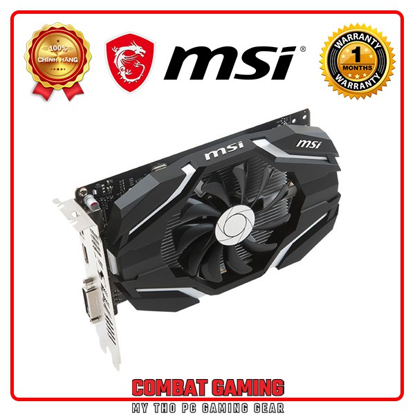 Card Màn Hình MSI GTX 1050 2GB OCV1 1 FAN (VGA 2ND) | BigBuy360 - bigbuy360.vn